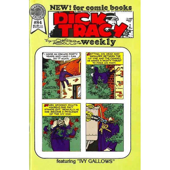 Dick Tracy Weekly #84 VF ; Blackthorne Comic Book