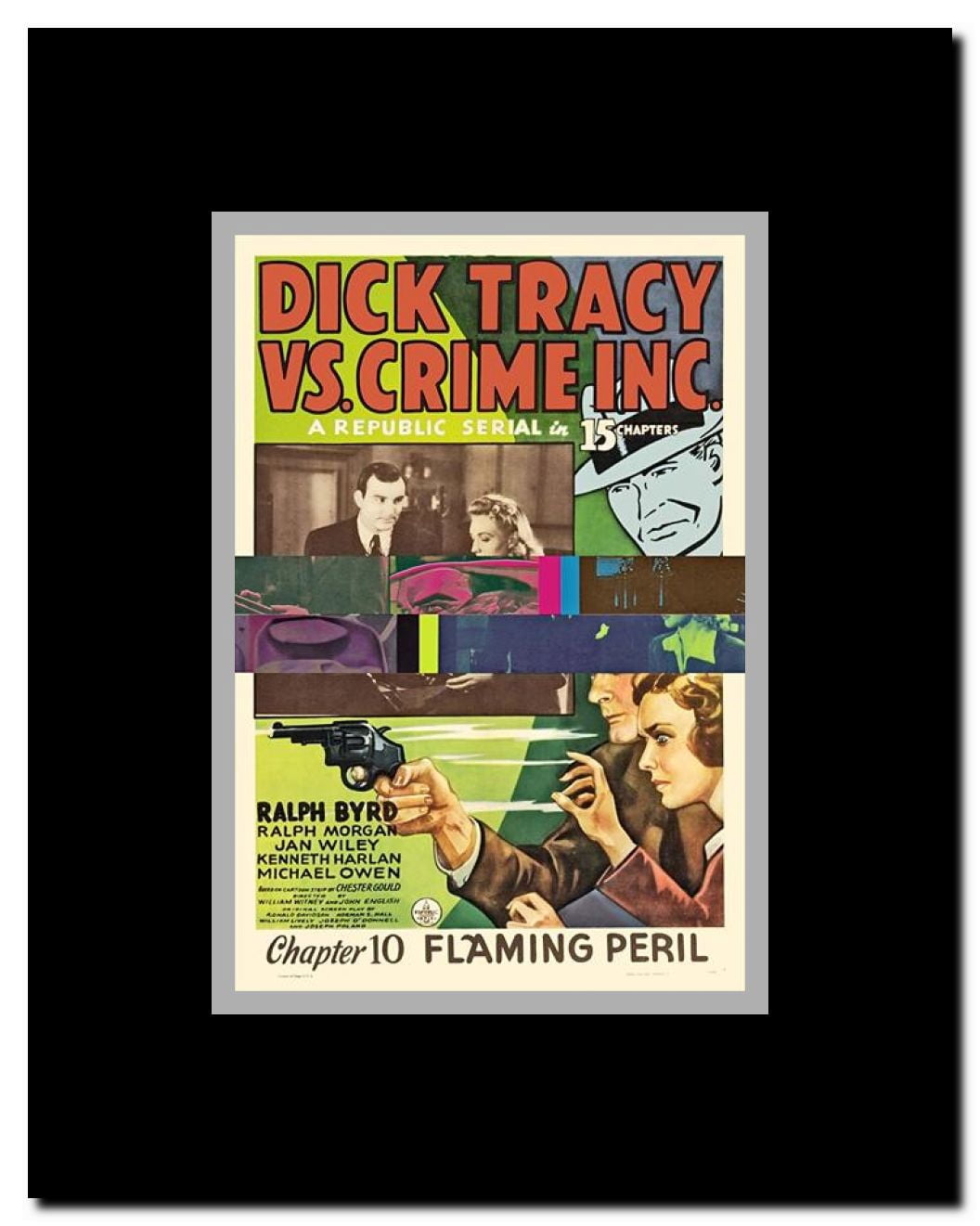 Dick Tracy vs. Crime Inc. Framed Movie Poster