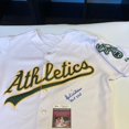 thumbnail image 1 of Dick Williams Hall Of Fame 2008 Signed Oakland A's Jersey JSA COA, 1 of 7