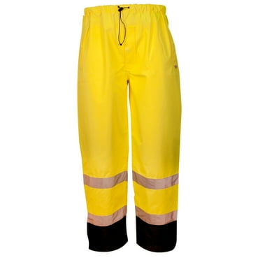 Dicke Hi-Viz Rain Pants - Yellow - XL