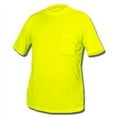 thumbnail image 1 of Dicke Moisture Wicking Safety Shirt, Lime Yellow (Unisex), 1 of 1