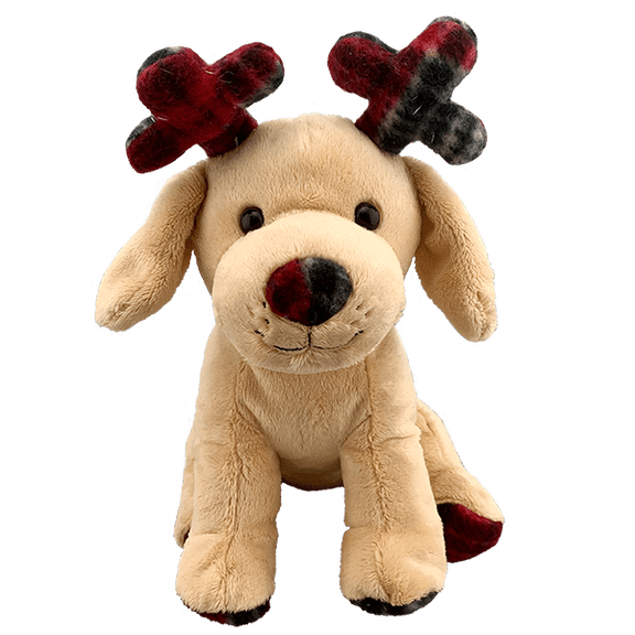 Dickens The Dog 8 inch Plush Stuffed Puppy, Classic Animal Companion