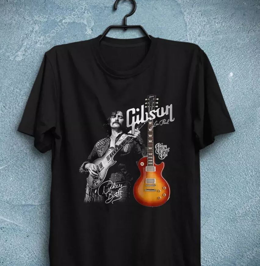 Dickey Betts The Allman Brothers Band Tshirt, Multi color