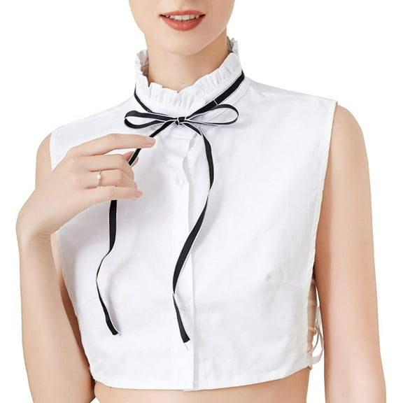 Dickey Collar Detachable Half Collar Shirt for Women and Girls