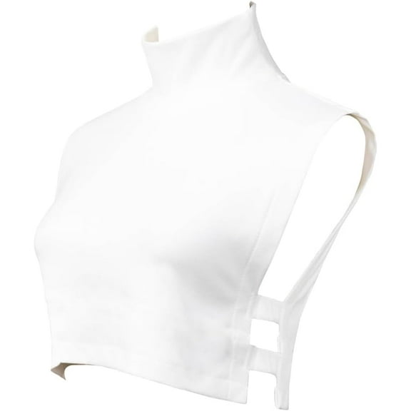 Dickey Collar Half Shirt Blouse Turtleneck Detachable Collar Half Top Mock Blouse