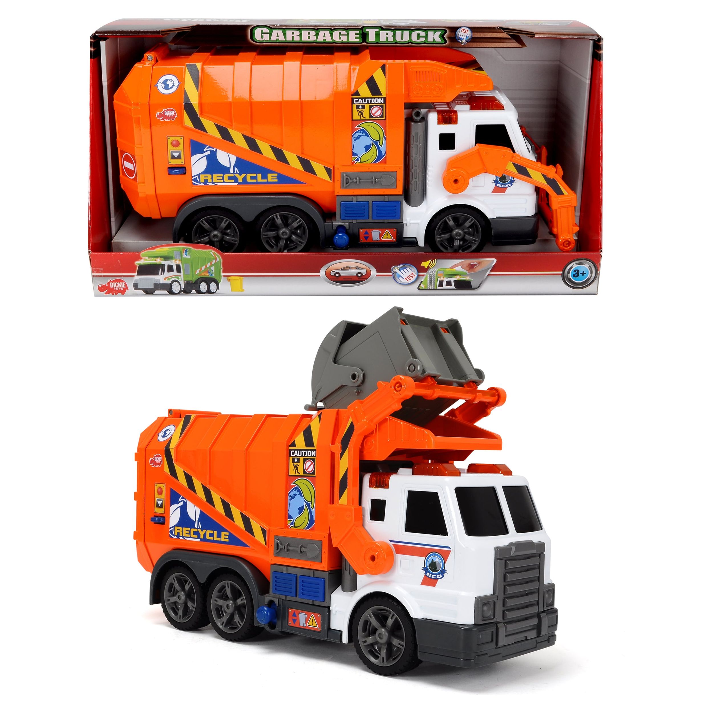 Dickie Toys - Action Series 26 Inch Garbage Truck - image 1 of 7
