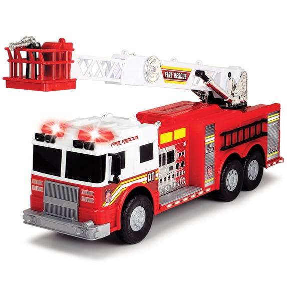 Dickie Toys Jumbo Fire Truck Play Vehicle, with Lights & Sounds