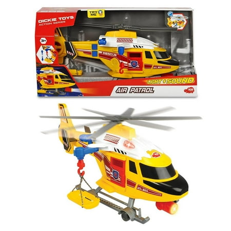 Dickie Toys Light + Sound Action Series Vehicle - Air Patrol