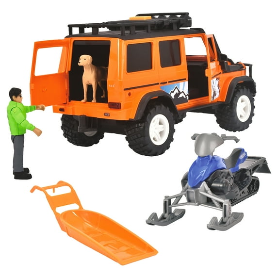 Dickie Toys - Light & Sound Winter Playset