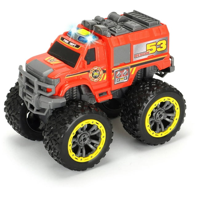 Dickie Toys Light and Sound Action Fire Truck - Walmart.com