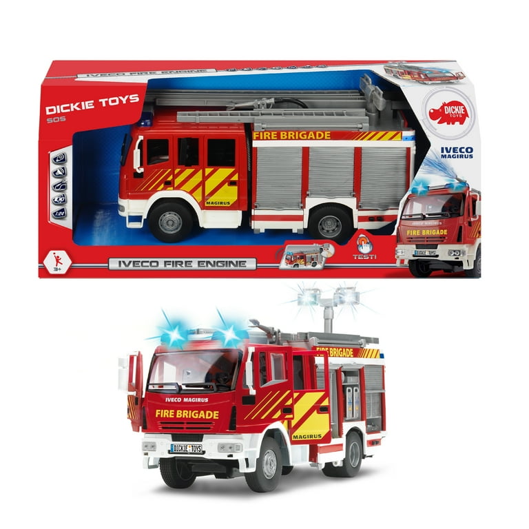 Dickie Toys Light and Sound Iveco Fire Engine Walmart