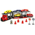 thumbnail image 1 of Dickie Toys Transporter Set With 5 Die Cast Cars, 1 of 5