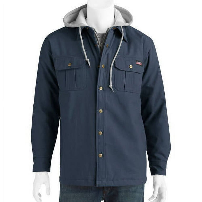 Dickies bonded overshirt with hood walmart sales