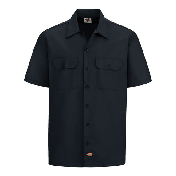 Dickies 2574 Short Sleeve Work Shirt - Black - 2XL