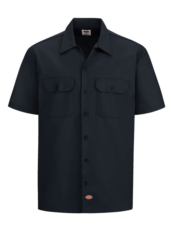 2574 Short Sleeve Work Shirt - Black - 2XL