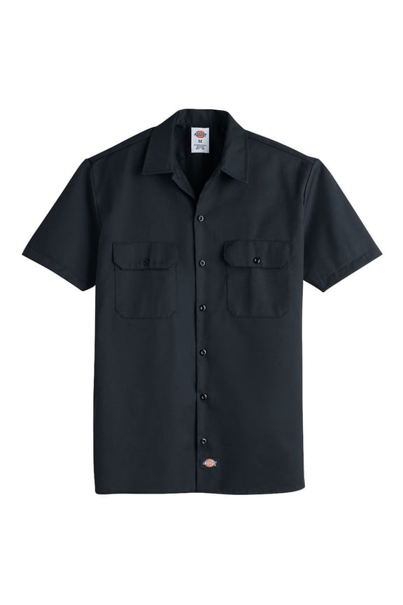 2574 Short Sleeve Work Shirt - Black - M