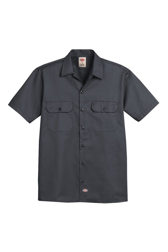 2574 Short Sleeve Work Shirt - Charcoal - L