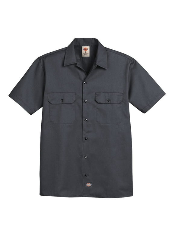 Dickies 2574 Short Sleeve Work Shirt - Charcoal - L