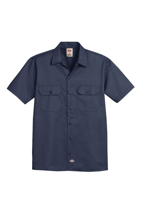 2574 Short Sleeve Work Shirt - Dark Navy - 2XL