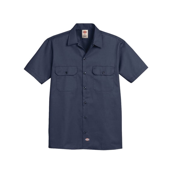 Dickies 2574 Short Sleeve Work Shirt - Dark Navy - 4XL