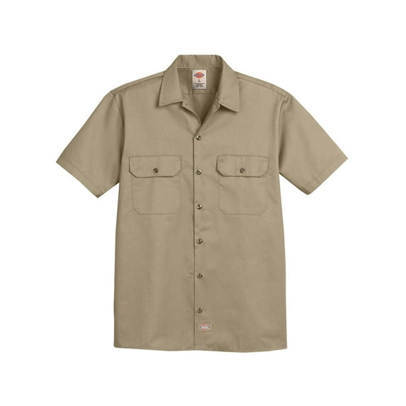 Dickies 2574 Short Sleeve Work Shirt - Khaki - 4XL