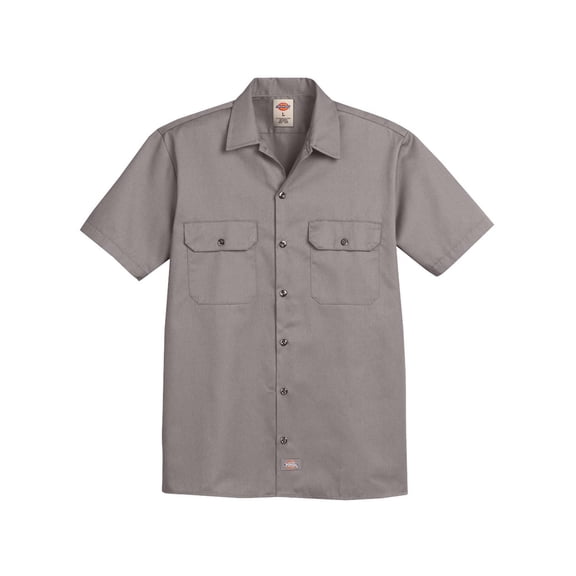 Dickies 2574 Short Sleeve Work Shirt - Silver Grey - 5XL
