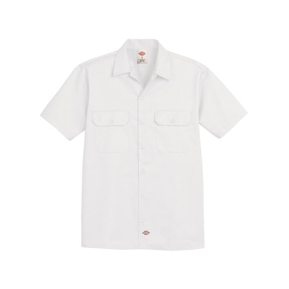 Dickies 2574 Short Sleeve Work Shirt - White - 5XL