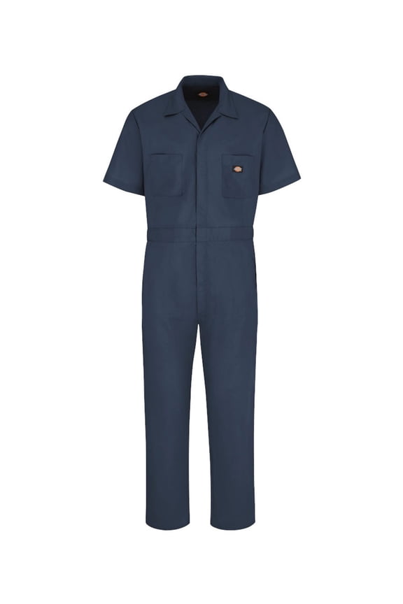 3339L Short Sleeve Coverall - Long Sizes - Dark Navy - LT