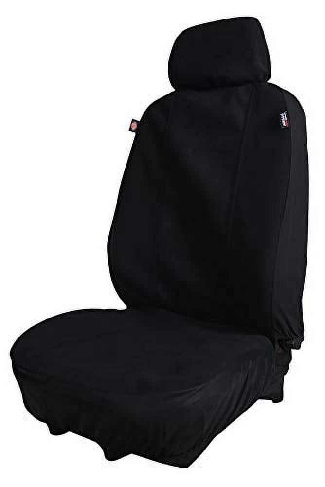 Dickies 40318 Black, 2Piece Seat Cover with Matching Headrest Covers