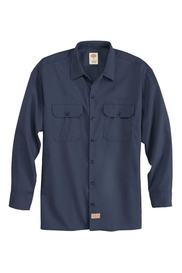 Dickies Heren Flex Twill Werkshirt met lange mouwen Big