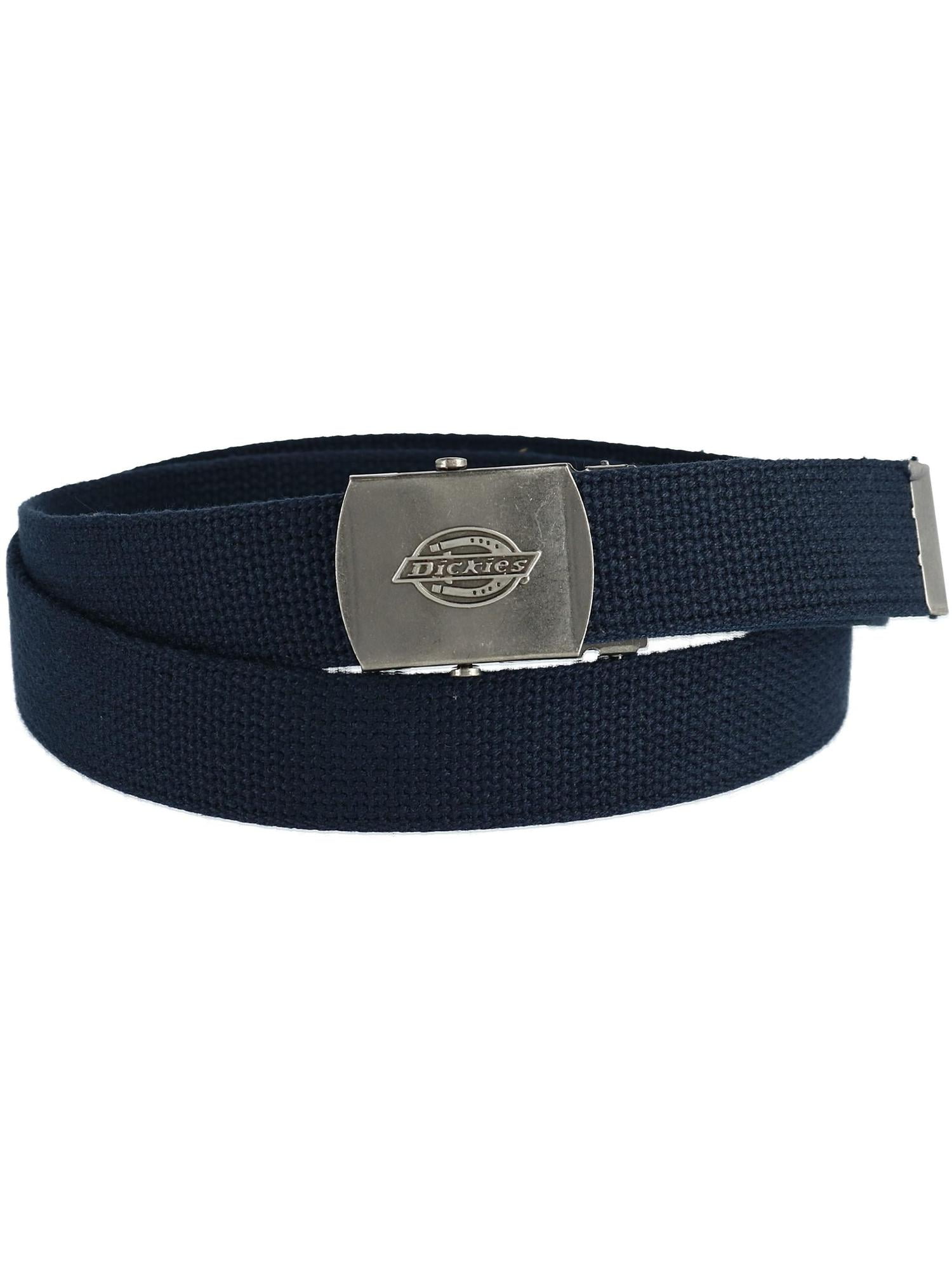Dickies Adjustable Fabric Belt with Clamp Slide Buckle (Men Dickies Adjustable Fabric Belt with Clamp Slide Buckle (Men