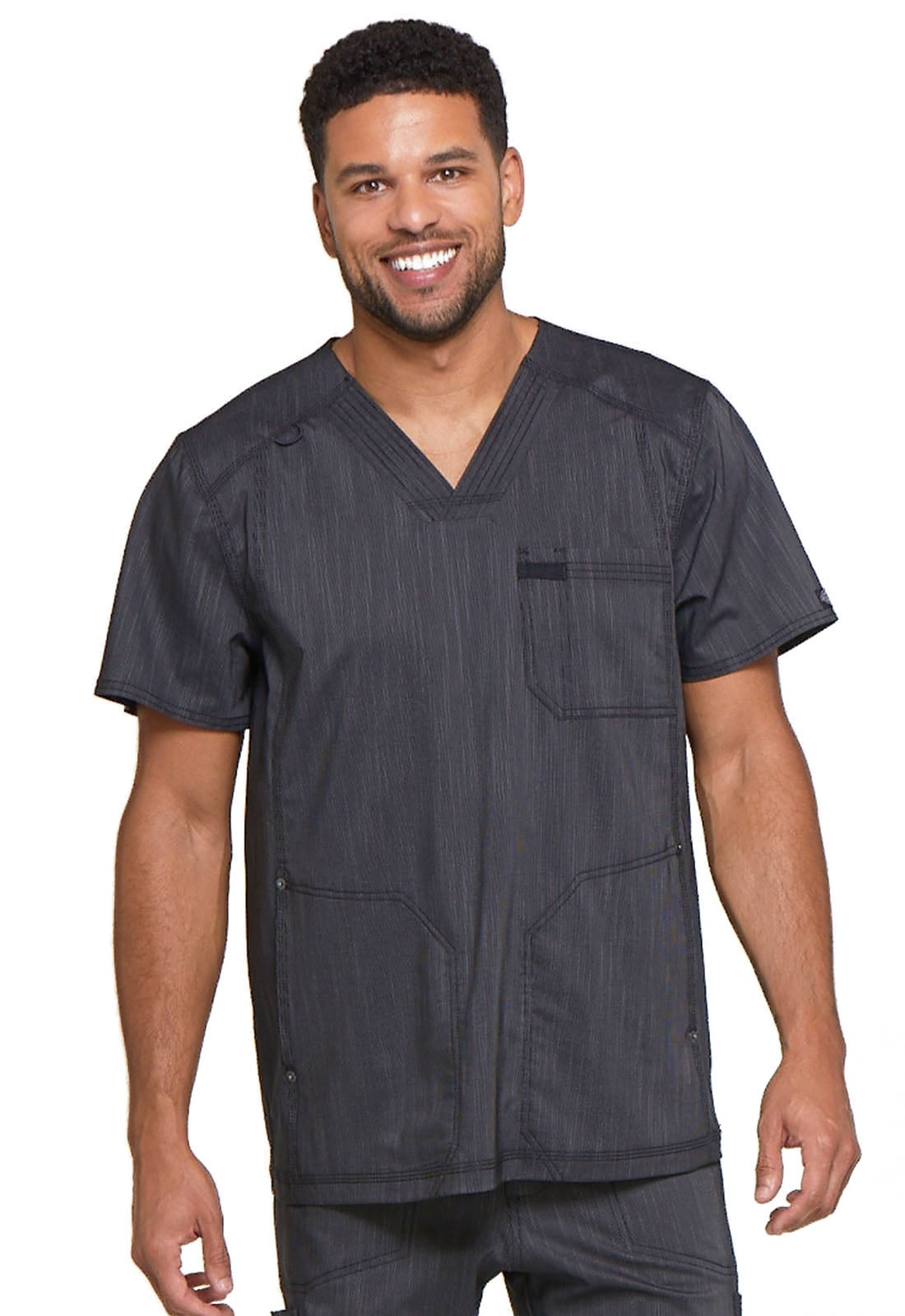 Dickies Advance Medical Scrubs Top for Men V-Neck 3 Pocket DK695
