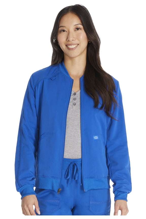 Balance Scrubs Jacket For Women Zip Front DK365