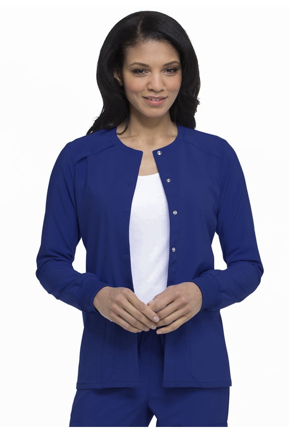 Balance Scrubs Jacket For Women Zip Front DK365