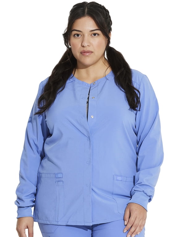 Balance Scrubs Jacket For Women Zip Front DK365