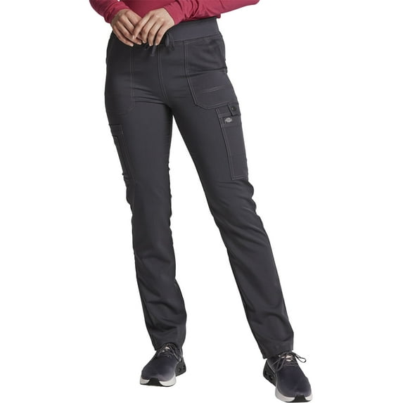 Dickies Balance Scrubs Pant For Women Mid Rise Drawstring Cargo DK080