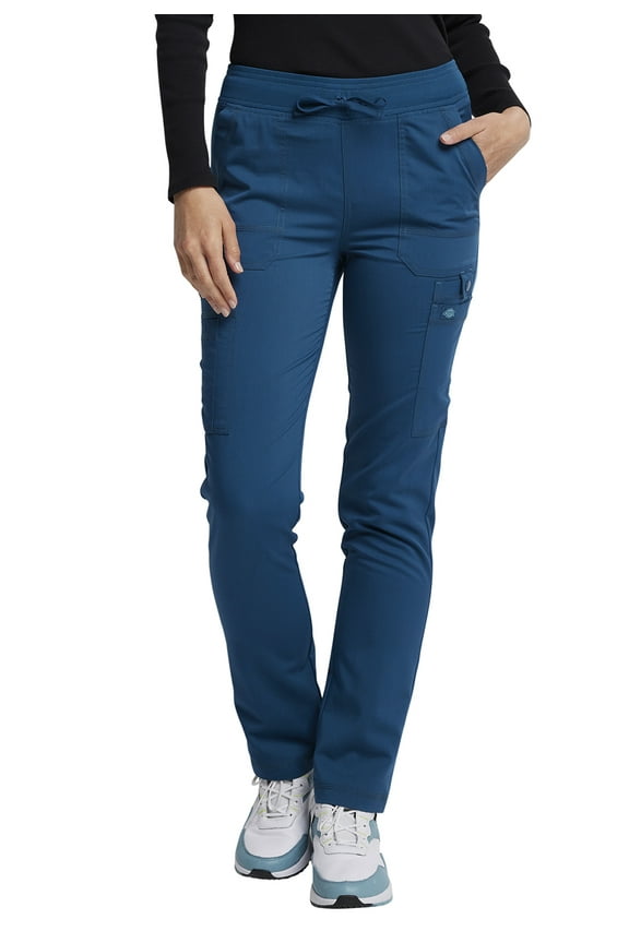 Balance Scrubs Pant For Women Mid Rise Drawstring Cargo DK080