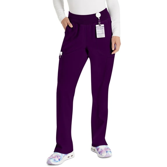 Dickies Balance Scrubs Pant For Women Mid Rise Tapered Leg Pull-on DK135