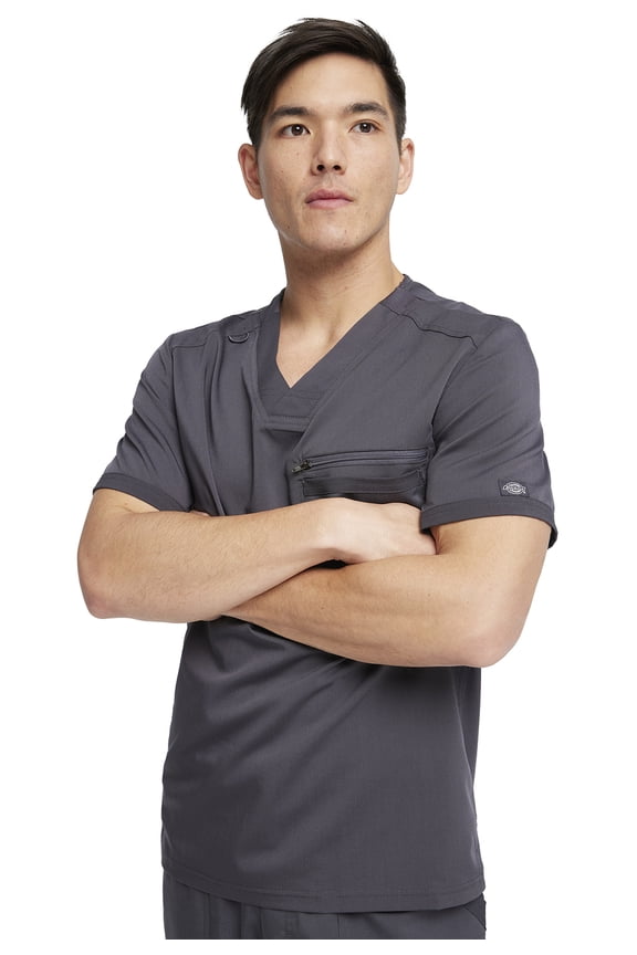 Balance Scrubs Top For Men Tuckable V-Neck DK865