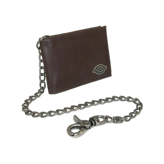 Dickies Bifold Men's Wallet with Metallic Chain