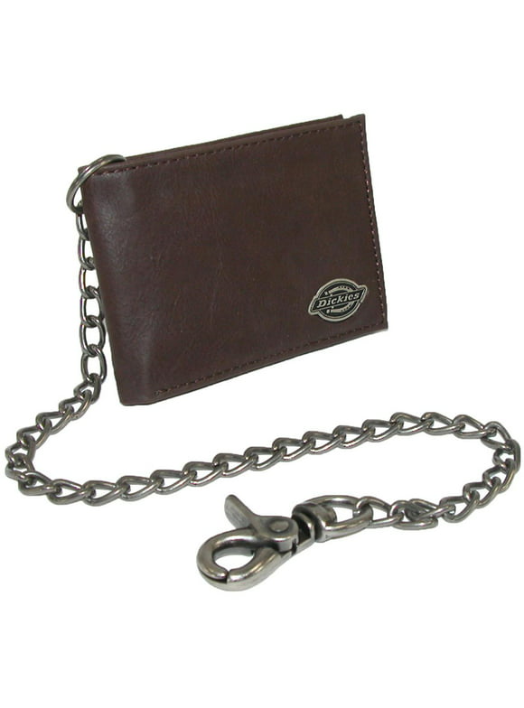 Dickies Bifold Men's Wallet with Metallic Chain
