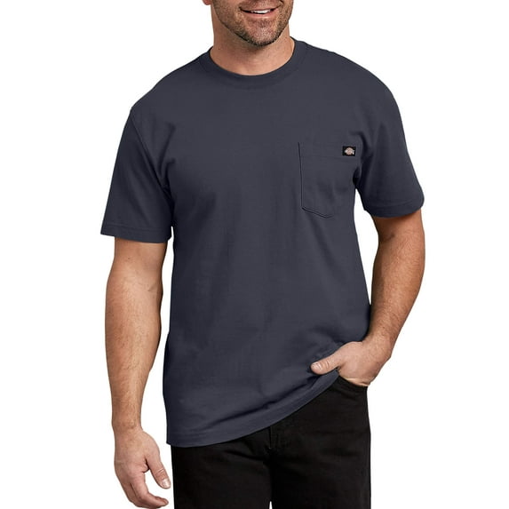 Dickies Big and Tall Men's Short Sleeve Heavyweight Crew Neck Tee