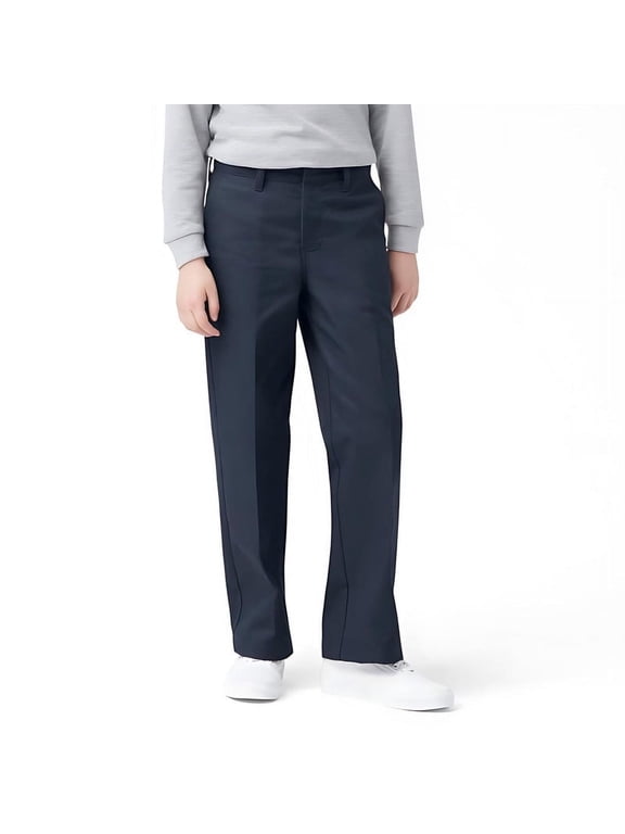 Boys' Classic Fit Pants, 4-20, Dark Navy, 4S