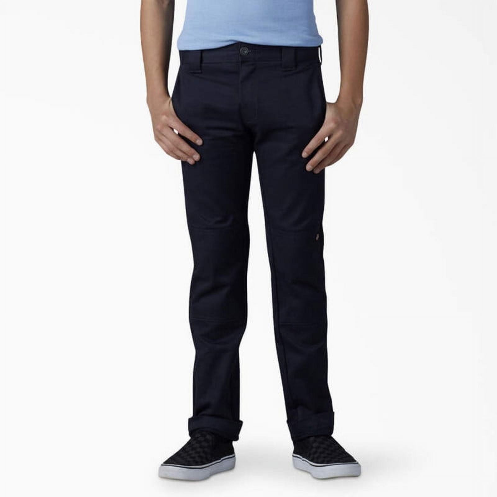 Dickies Herren Skinny Fit Doppelknie-Arbeitshose – Flexibler Stretch, Knitterfrei, Mit Handytasche