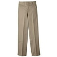 thumbnail image 1 of Dickies Boys School Uniform Classic Fit Straight Leg Flat Front Pants, Sizes 4-20 & Husky, 1 of 5
