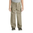 thumbnail image 1 of Dickies Boys School Uniform Classic Fit Straight Leg Flat Front Pants, Sizes 4-20 & Husky, 1 of 2