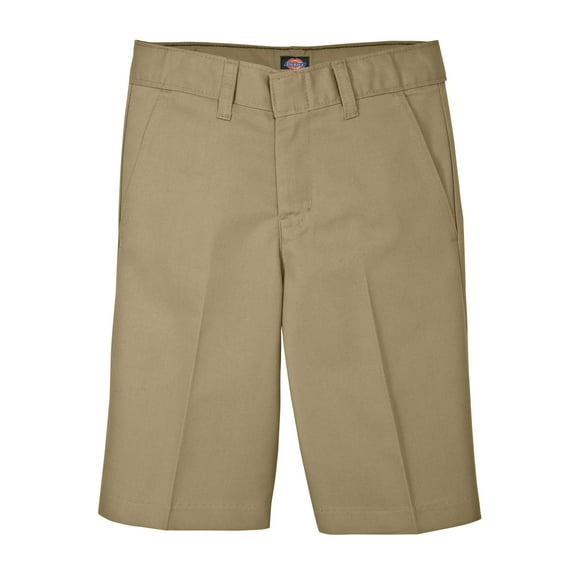 Dickies Boys School Uniform FlexWaist Flat Front Shorts, Sizes 4-20 & Husky
