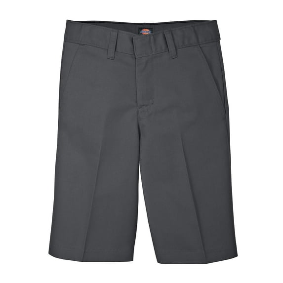 Dickies Boys School Uniform FlexWaist Flat Front Shorts, Sizes 4-20 & Husky