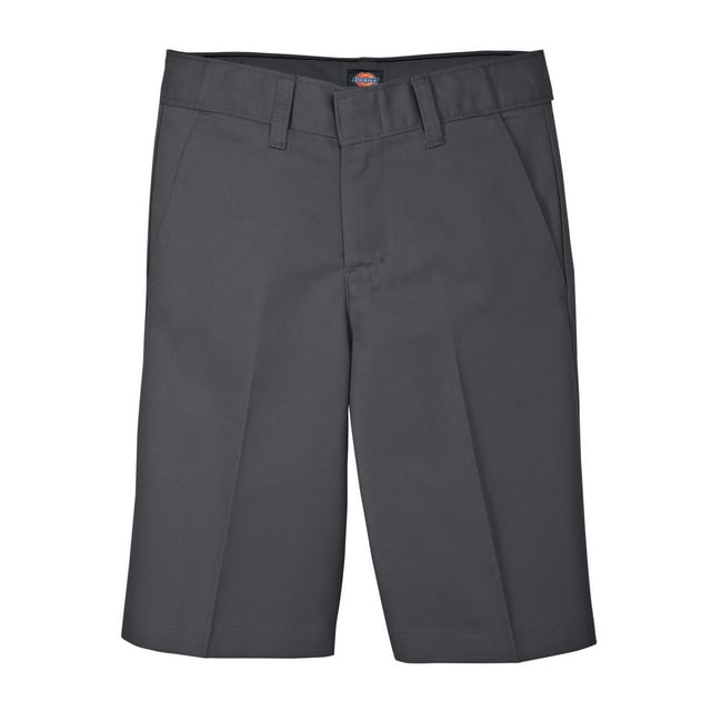 Dickies Boys School Uniform FlexWaist Flat Front Shorts, Sizes 4-20 ...