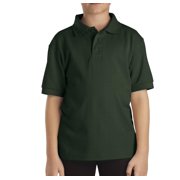 Dickies Boys School Uniform Short Sleeve Pique Polo Shirt, Sizes 4-20